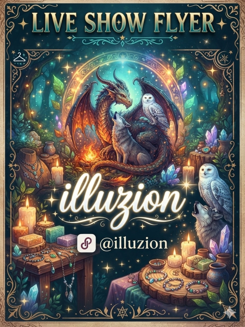 Illuzion Live Show Flyer!